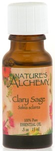 Nature&rsquo;s Alchemy 100% Pure Essential Oil Clary Sage 0.5 OZ